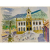 <p>Wagner Bottaro - Ouro Preto - 25 x 35 cm - Aquarela Sobre Cartão - Ass. Canto Inferior Esquerdo e Dat. 2025</p>