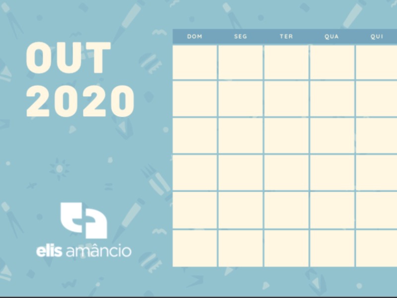 Modelo de Calendário Anual de Conteúdo