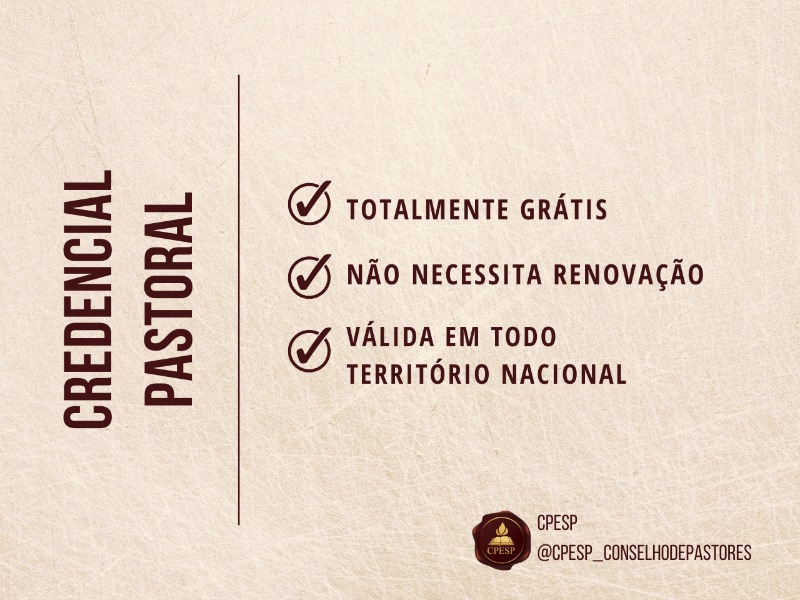 Credencial Pastoral