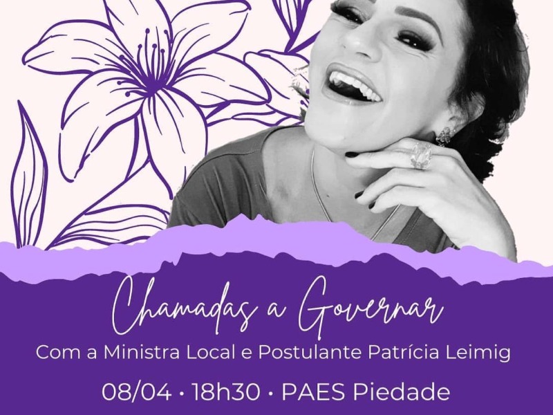 Culto Feminina - Chamadas a Governar