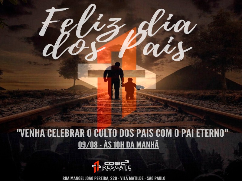 Feliz dia dos Pais!