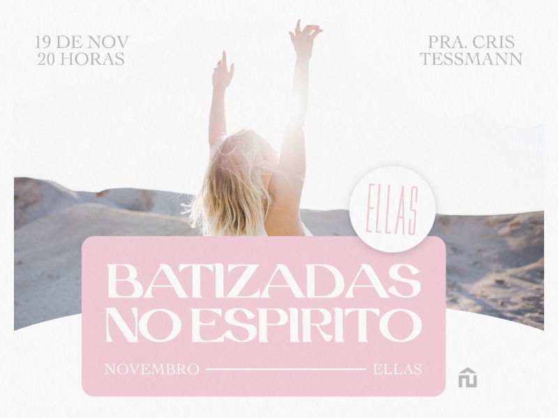 BATIZADAS NO ESPÍRITO