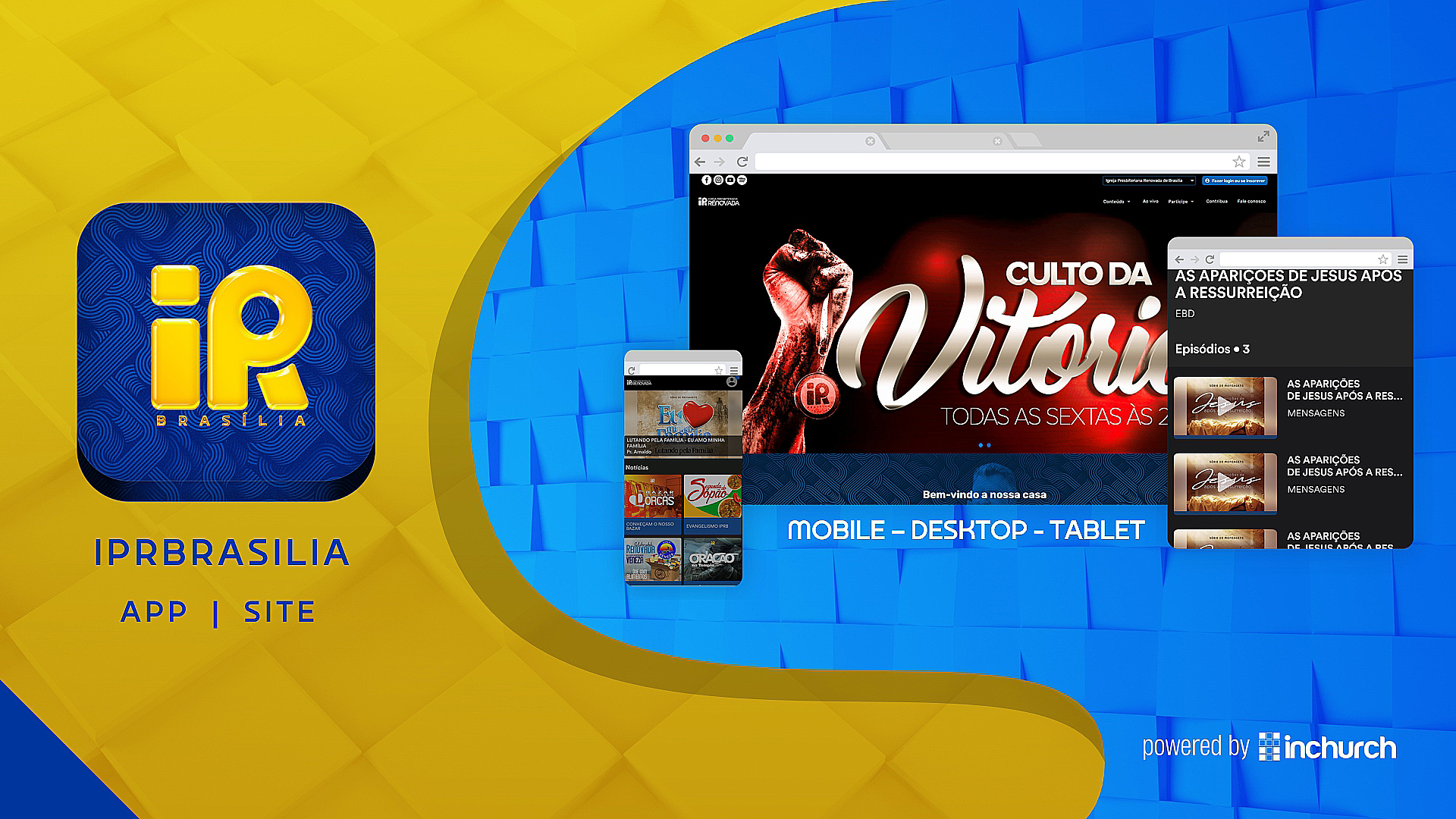 Sejam Bem Vindos! APP iprbrasilia