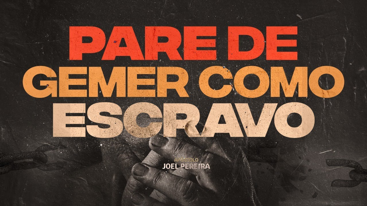 Pare de gemer como escravo