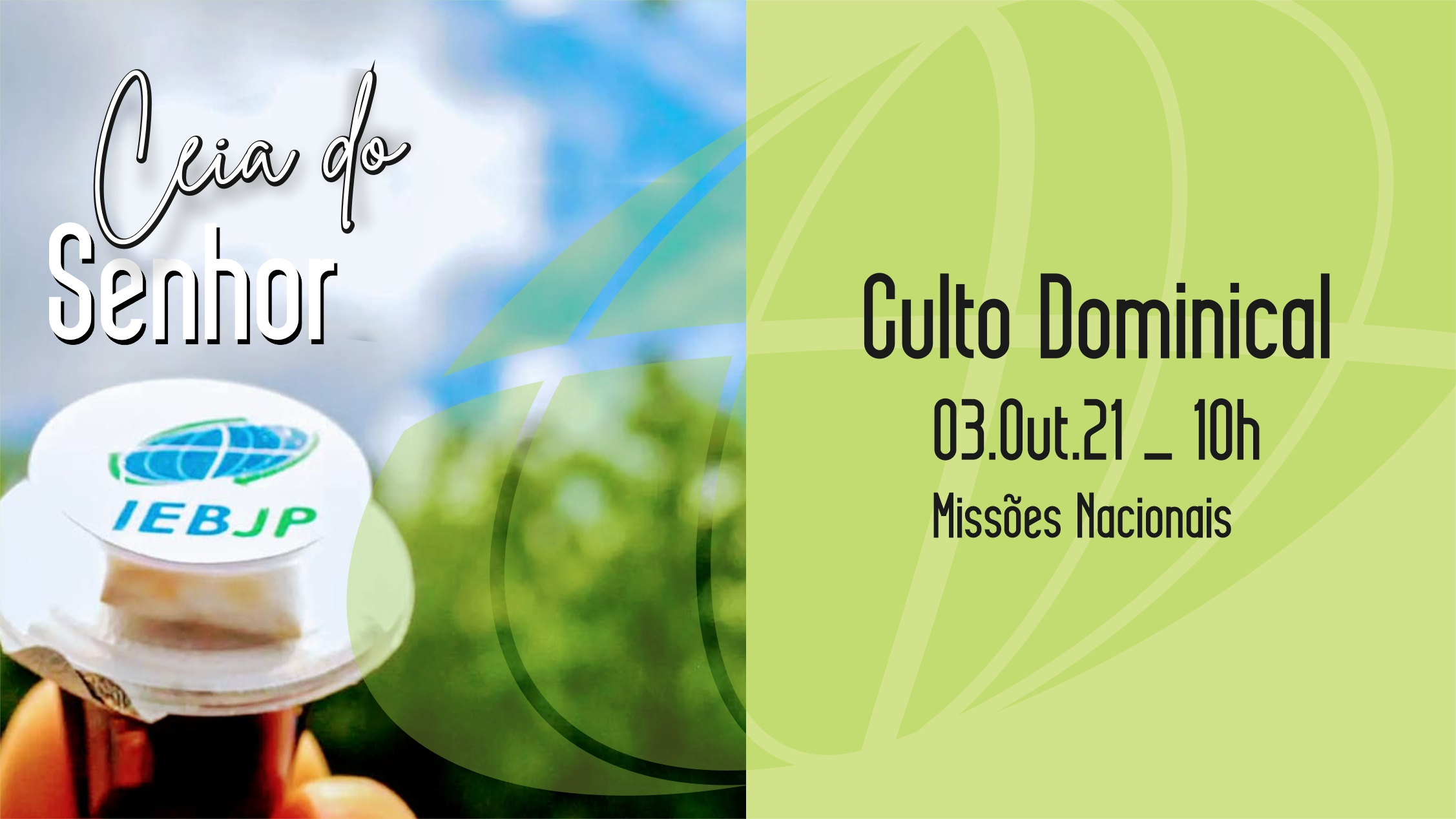 Abertura da campanha de missões nacionais