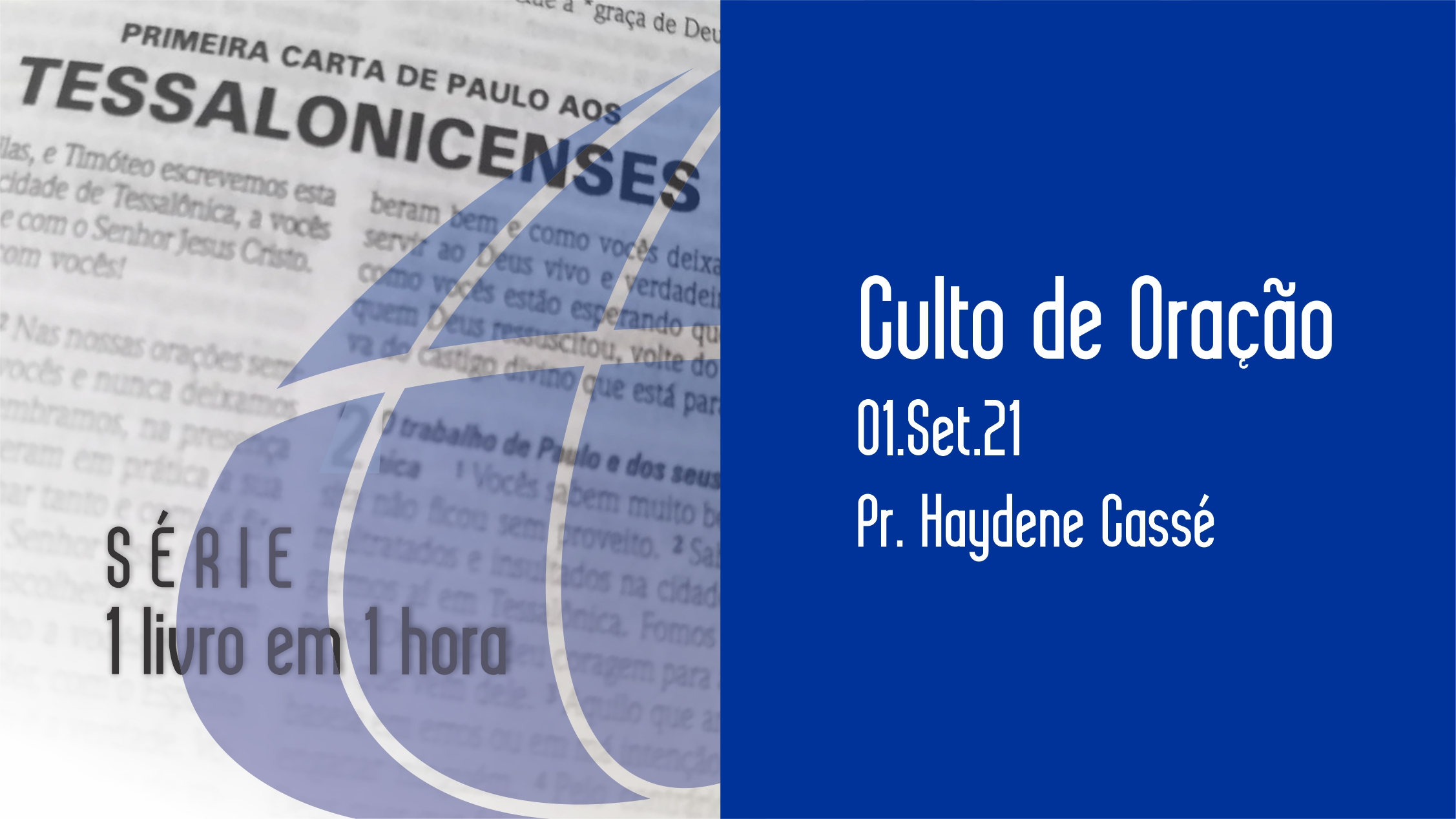 1 Tessalonicenses - 1Livro 1 Hora