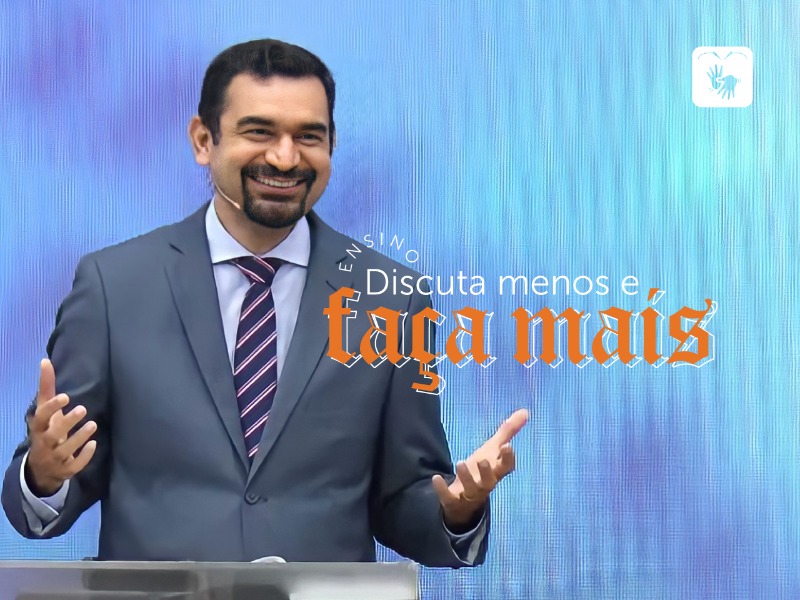 Discuta menos e faça mais
