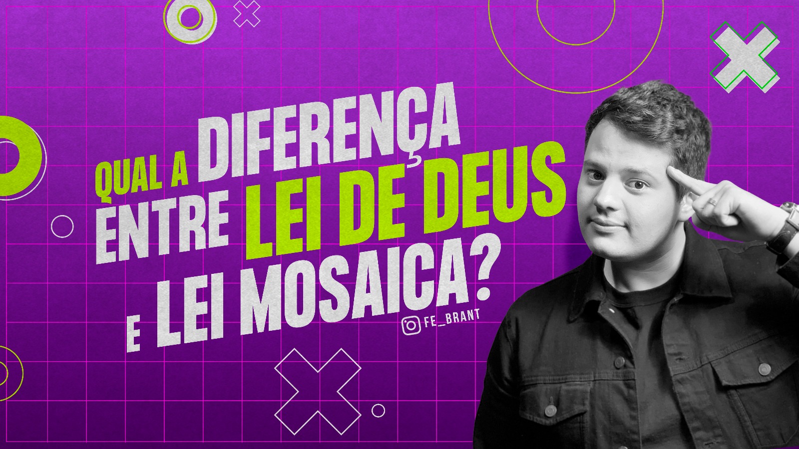 QUAL A DIFERENÇA ENTRE LEI DE DEUS E LEI MOSAICA? // 03/10/2021 // Nº 3714