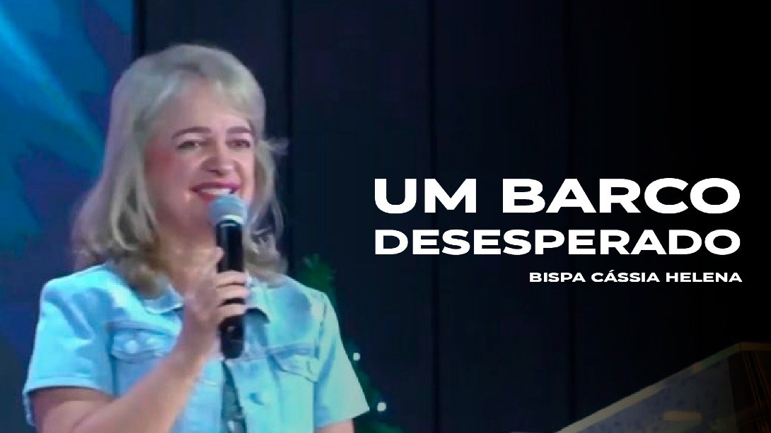 Um barco desesperado