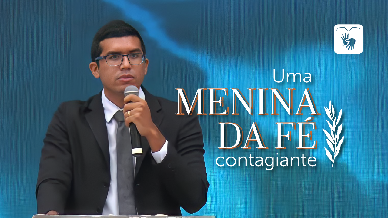 Uma menina da Fé contagiante