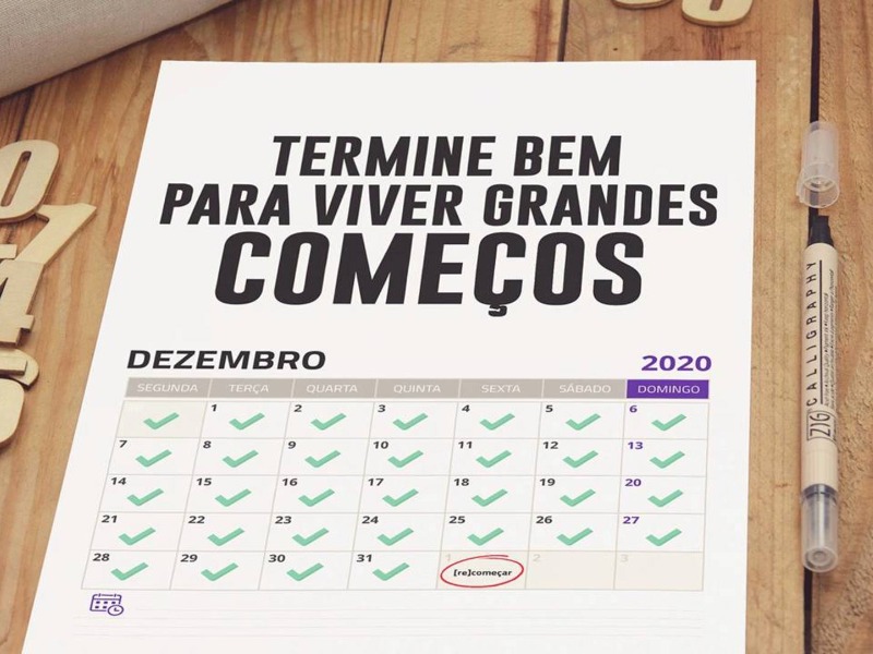 TERMINE BEM PARA VIVER NOVOS COMEÇOS