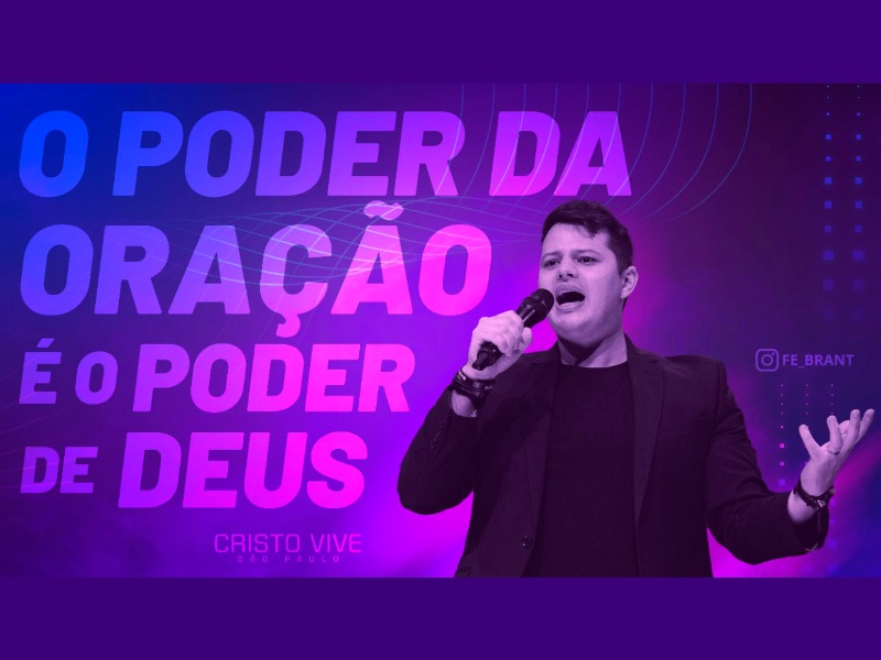 O PODER DA ORAÇÃO É O PODER DE DEUS I 12/04/21