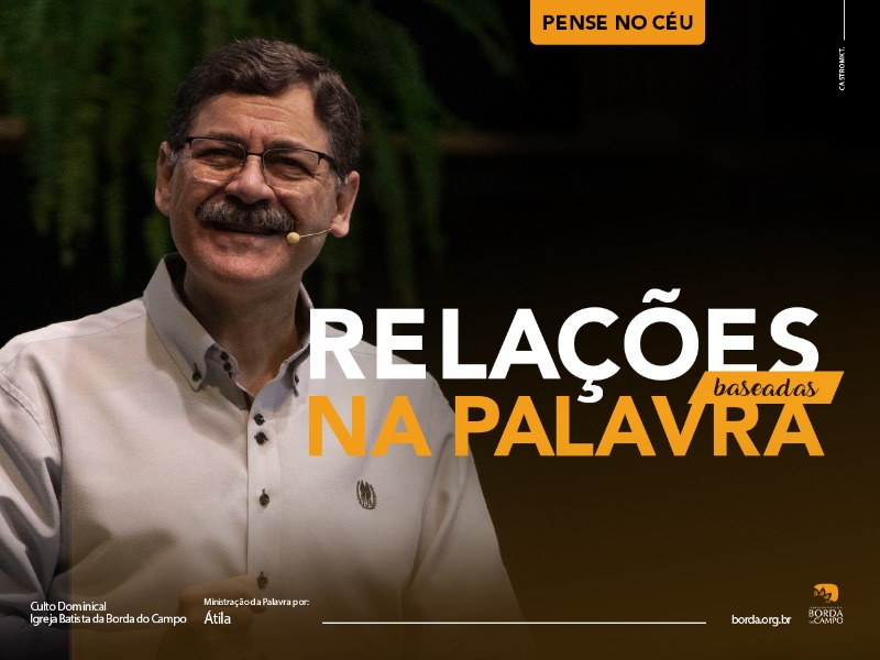 RELAÇÕES BASEADAS NA PALAVRA