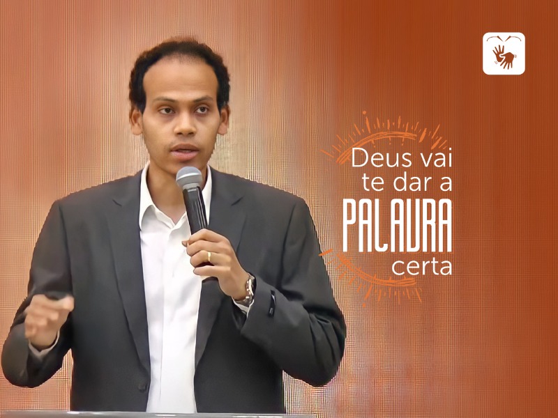 Deus vai te dar a palavra certa