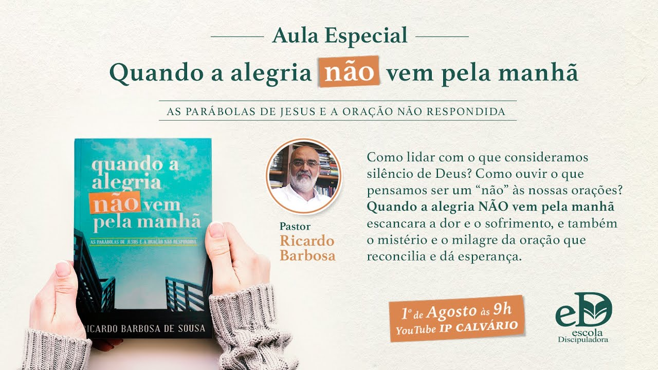 Aula Especial - Pr. Ricardo Barbosa
