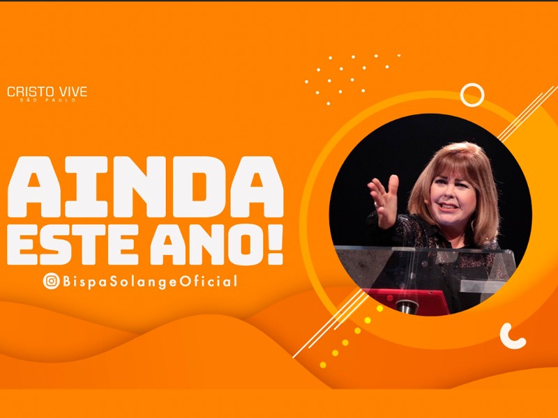 AINDA ESTE ANO!