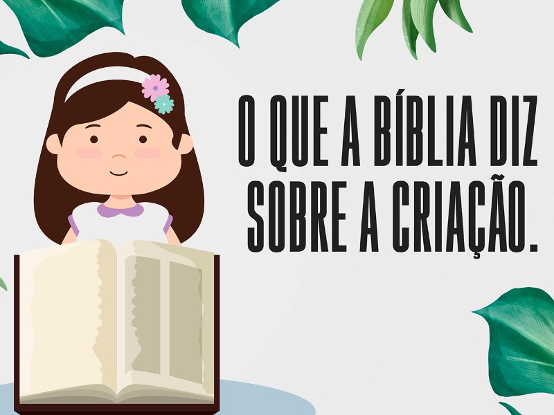 O que a bíblia diz sobre a criação