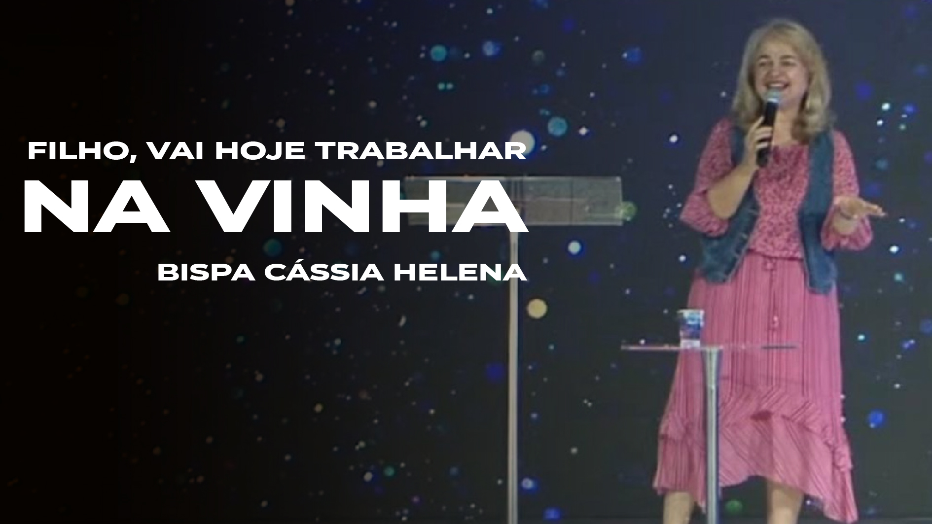 Filho, vai hoje trabalhar na vinha