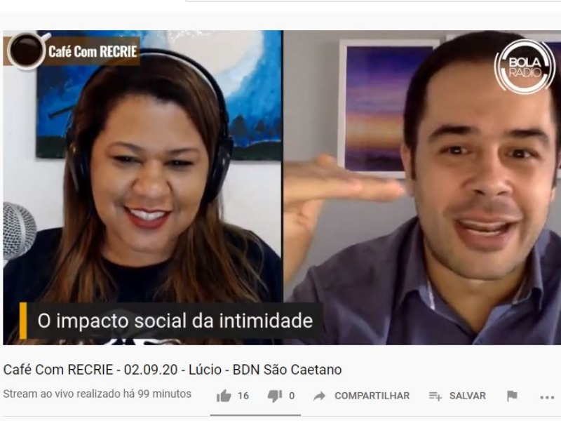 O Impacto social da Intimidade | Café com Recrie