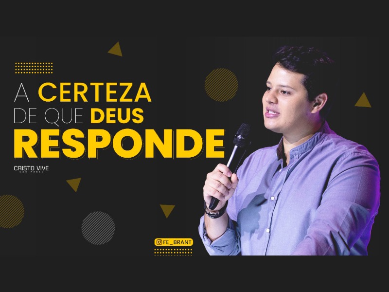 A CERTEZA DE QUE DEUS RESPONDE I 15/03/21