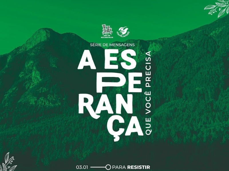 A esperança que você precisa