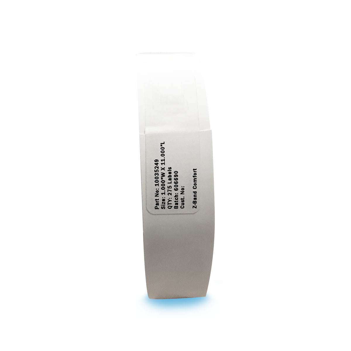 Pulseira de Identificação Zebra Z-Band Confort Tam 1x11