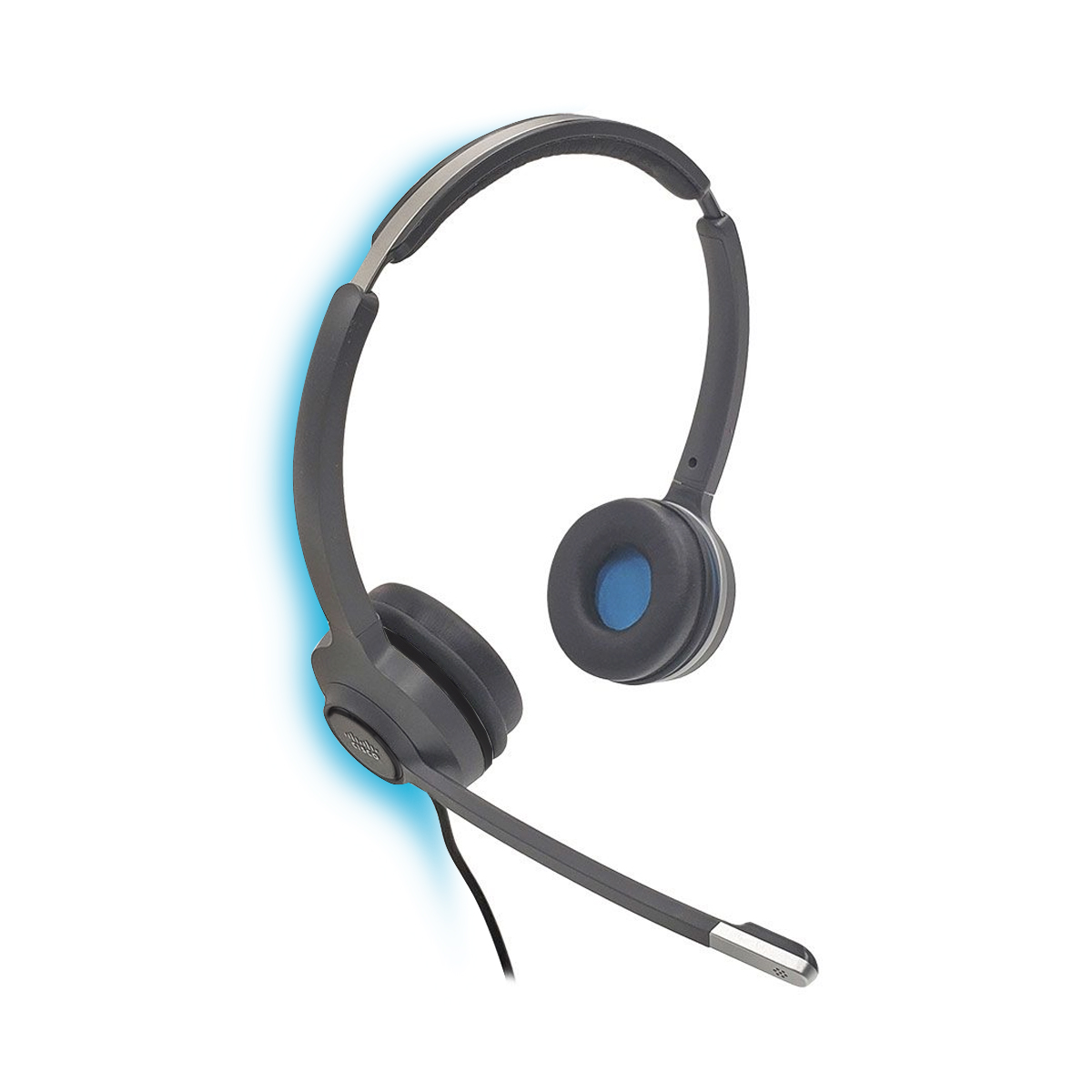 Fone de Ouvido Cisco Headset CP-HS-W-522 com fio duplo conector 3