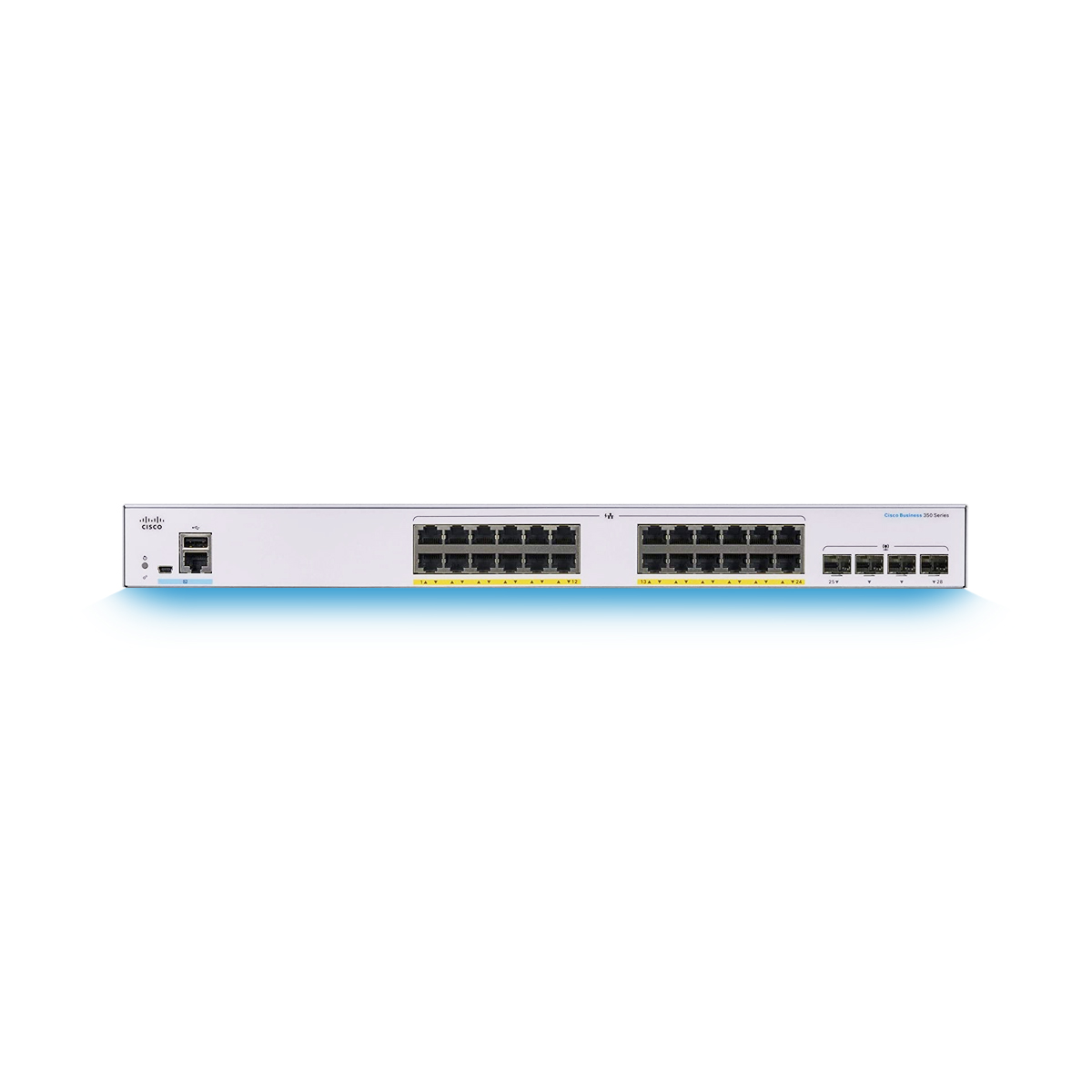 Switch Cisco CBS350-24T-4G-BR Gerenciável 24-PORT GE, 4x1G SFP
