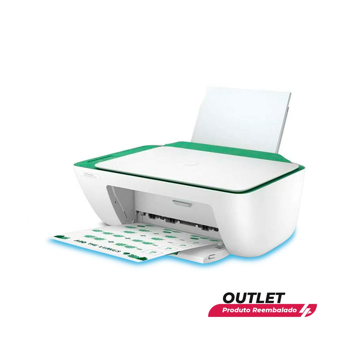 Usado: Impressora HP Multifuncional DeskJet Ink Advantage 2376
