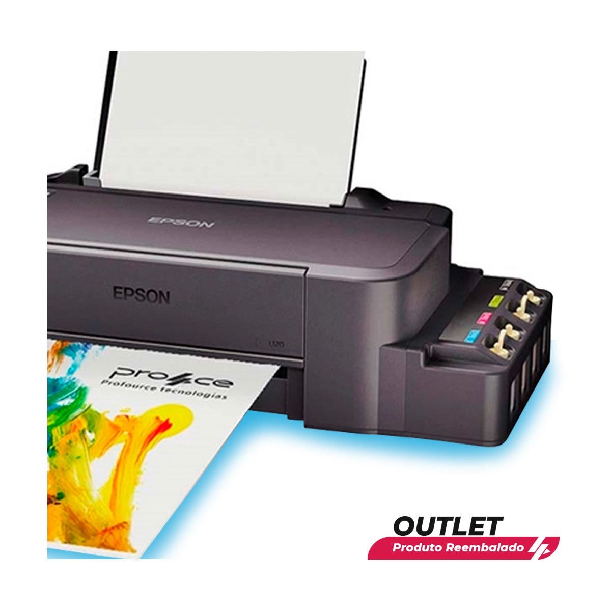 Usado: Impressora Epson EcoTank L120 tanque de tinta