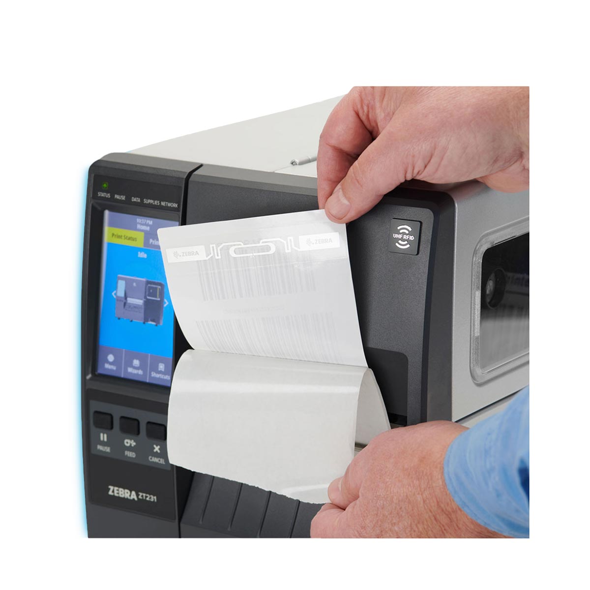 Kit Zebra Coletor de Dados Tc15 + Impressora ZT231