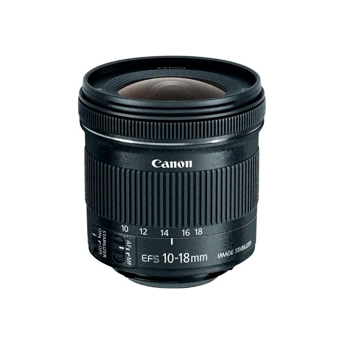 Lente Canon EF-S10-18 F4.5-5.6 IS STM