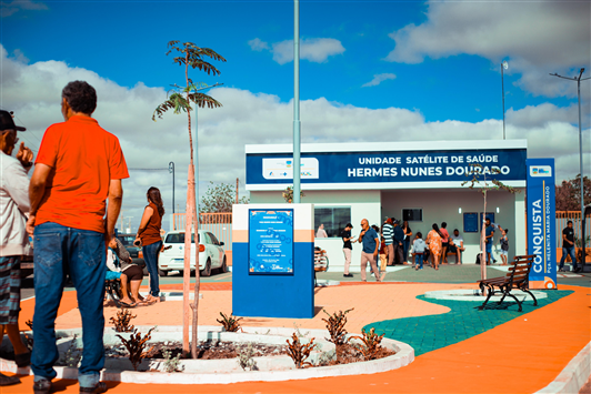 UNIDADE SATÉLITE DE SAÚDE DE CONQUISTA É INAUGURADA
