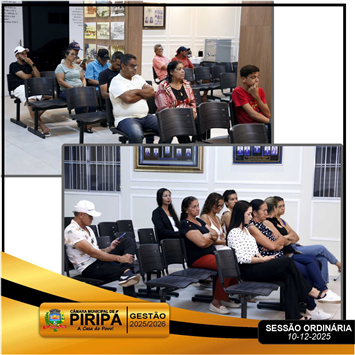 Sessão Ordinária da Presente Data 10-12-25.