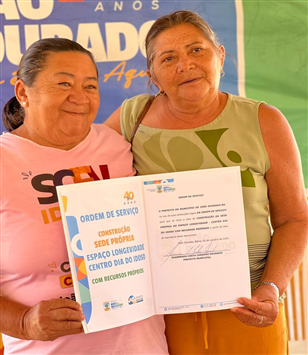 CONSTRUÇÃO DA SEDE PRÓPRIA DO CENTRO DIA DO IDOSO COMEÇOU NESTA QUINTA