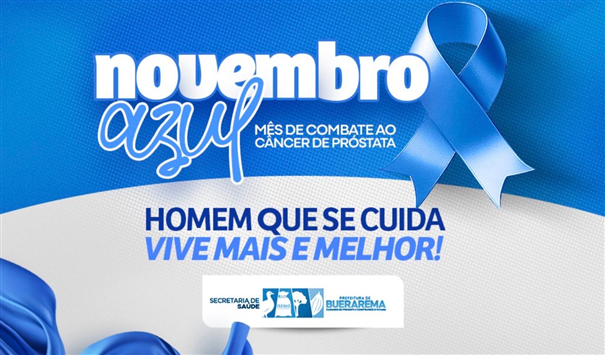 NOVEMBRO AZUL - MÊS DE COMBATE AO CANCÊR DE PRÓSTATA