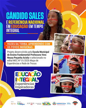 Nossa Educação Integral segue conquistando reconhecimento nacional.