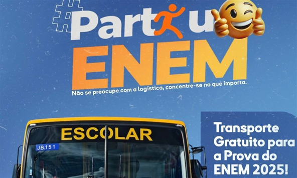 Prefeitura de Terra Nova garante transporte gratuito para estudantes que farão o ENEM 2025