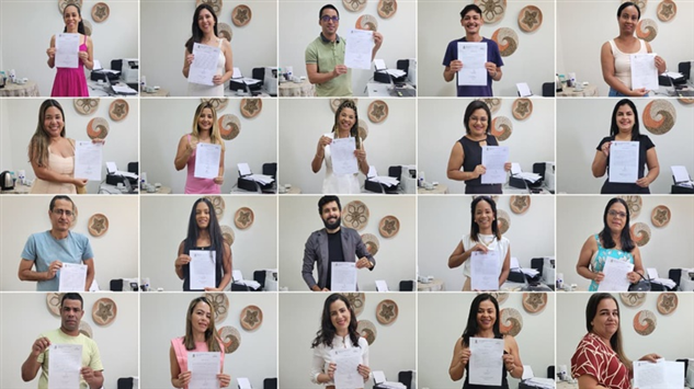 Prefeitura empossa mais 20 novos concursados que irão reforçar o serviço público municipal