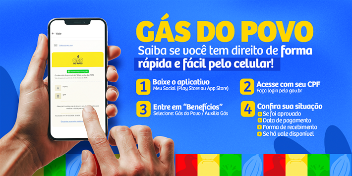 GÁS DO POVO JÁ ESTÁ DISPONÍVEL EM BUERAREMA