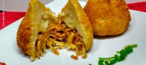 Coxinha com Carne de Jaca