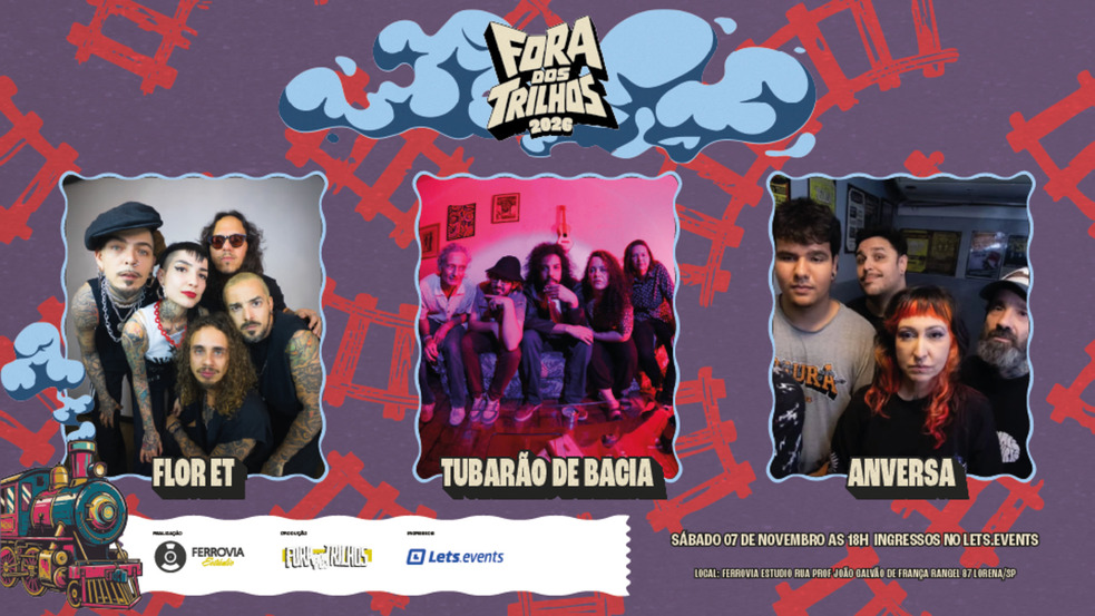FORA DOS TRILHOS - FLOR ET - TUBARÃO DE BACIA - ANVERSA