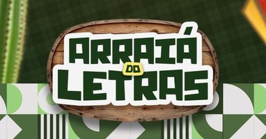 Arraiá Letras Douradas 2025
