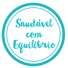 logo saudavel com equilibrio
