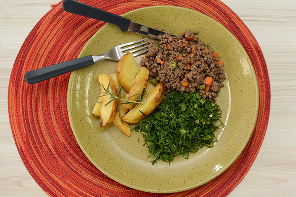 Comida congelada saborosa