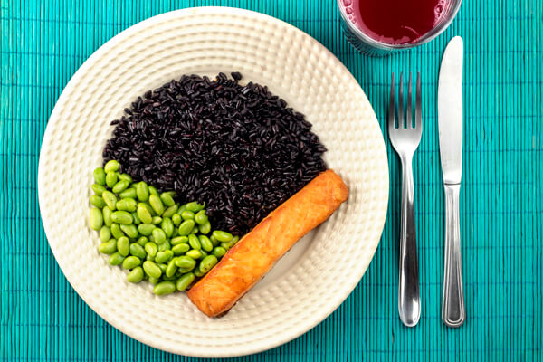 Comida congelada saborosa