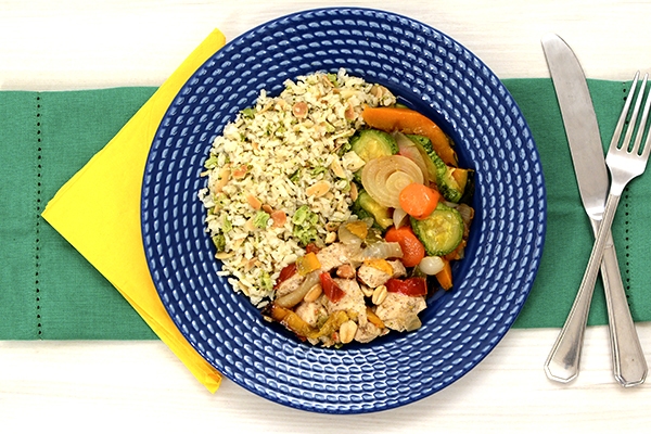 Comida congelada saborosa