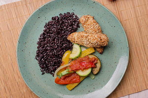 Comida congelada saborosa