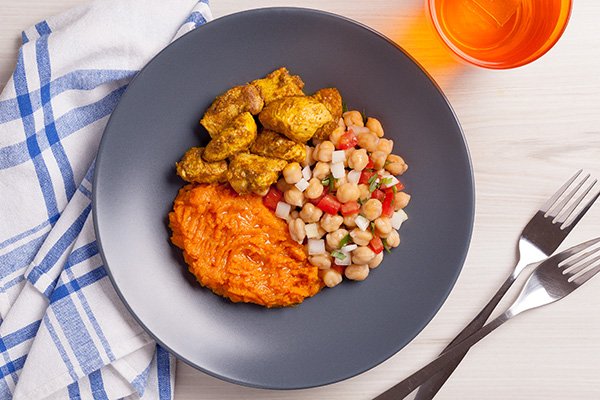 Comida congelada saborosa
