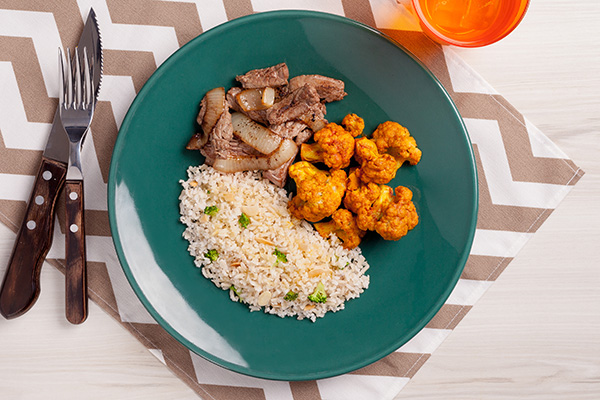Comida congelada saborosa